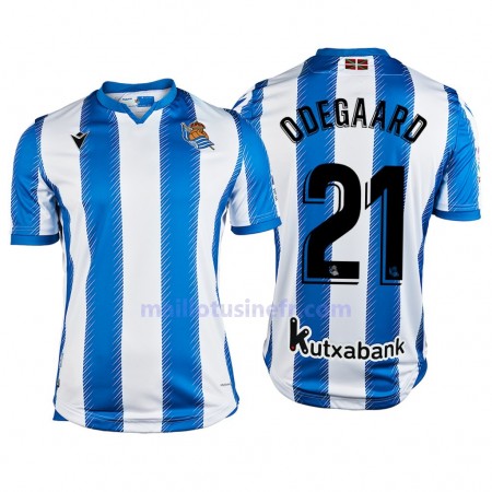 Maillot de Foot Real Sociedad Martin Odegaard 21 Domicile 2019-20 Maillot de Foot Real Sociedad Martin Odegaard 21 Domicile 2019-20